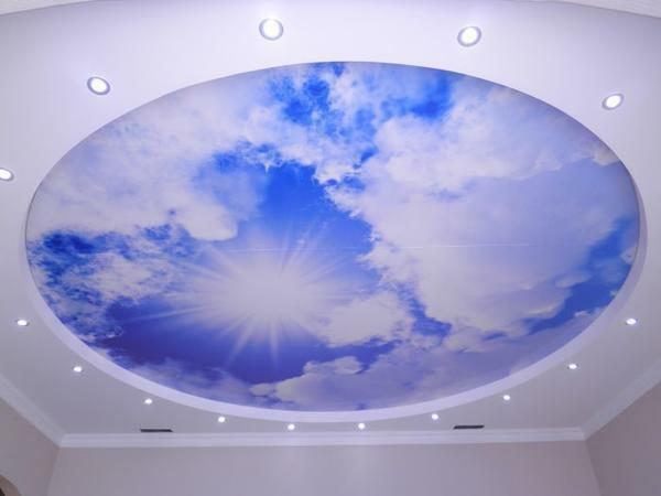 Stretch ceilings combine the novelty of design and practicality in application