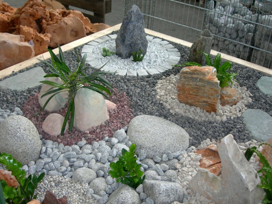 diseño del sitio jardín del patio