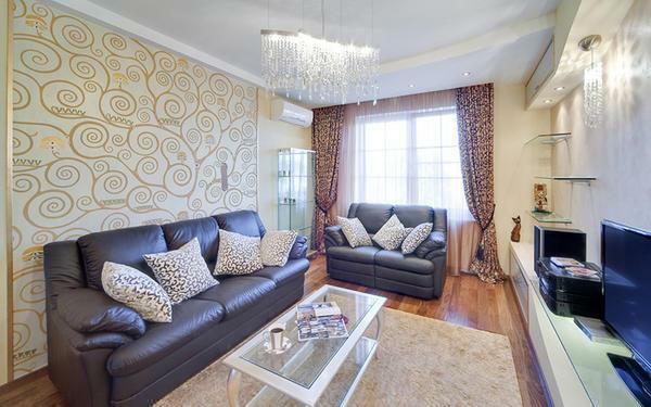 Papel de parede bonito vai ajudar a criar um certo estilo no interior de sua casa