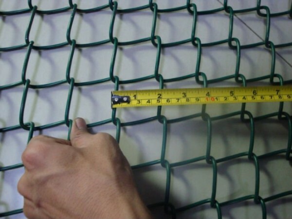 Cell size is determined in a tensioned position grid