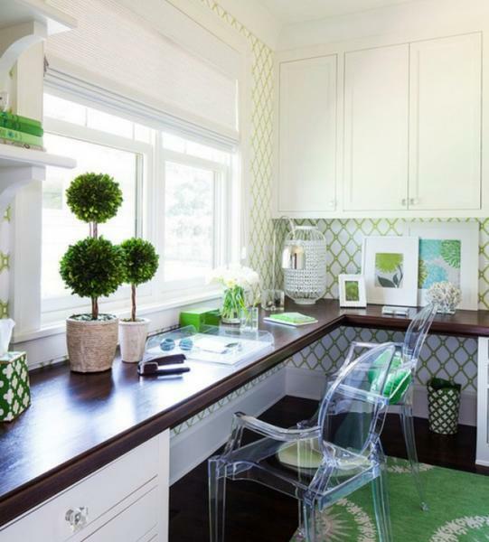 Topiary saab paigaldada peaaegu kõikjal, köögis ja tubades