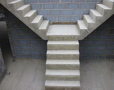 Concrete stairs are very popular due to their strength