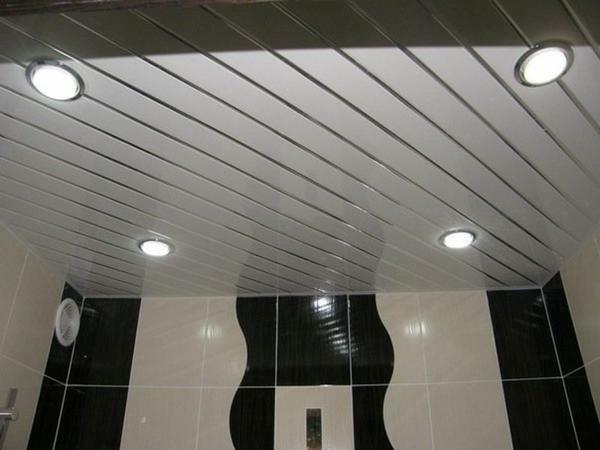 Lamps for lath ceilings: LED and built-in, lighting Lumessvet, point and luminescent, raster technology