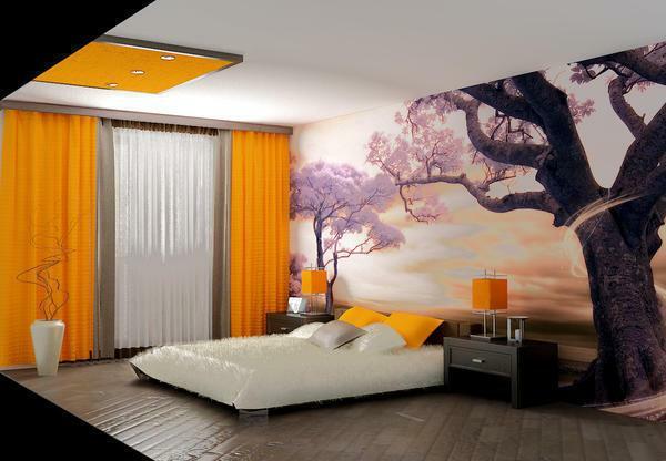 Usando photowall panorâmica transformar um quarto e torná-lo mais refinado e elegante
