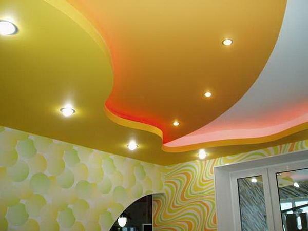 Combined ceiling allows children to play in new colors