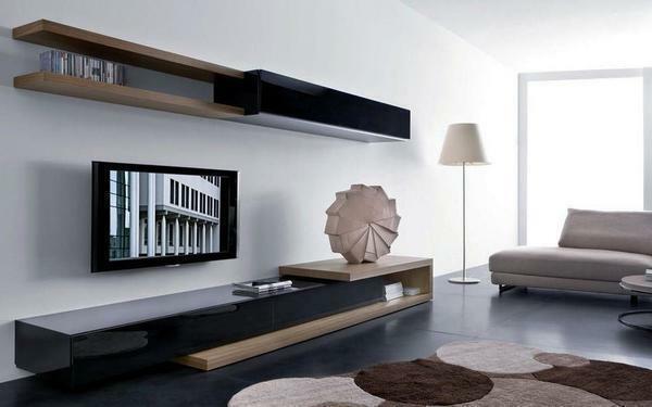 אם אתם אוהבים מרחב ונוחות, תוך לקישוט הסלון שלך הוא מושלם בסגנון מינימליסטי