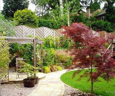 Garten-Design professioneller Ansatz
