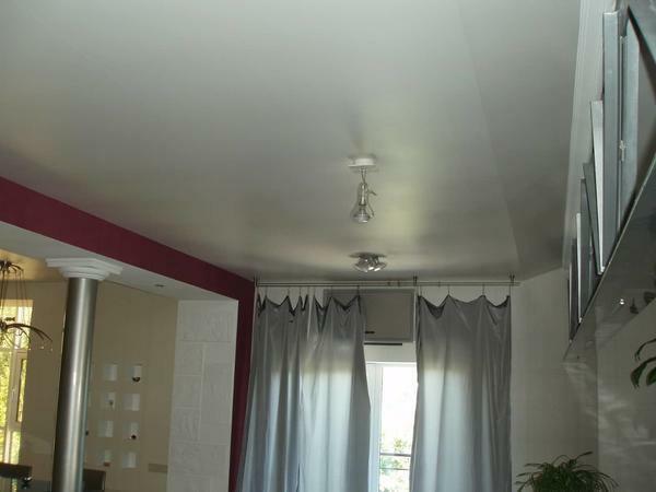 Today, the stretch ceiling is a rather popular finishing material, its service life is up to 30 years