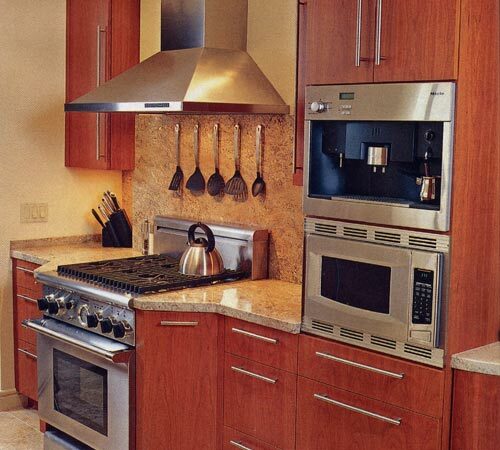 Kjøkken design i standard leilighet