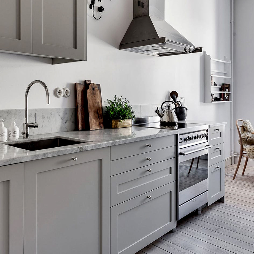 Kitchen sets for small kitchens: space optimization