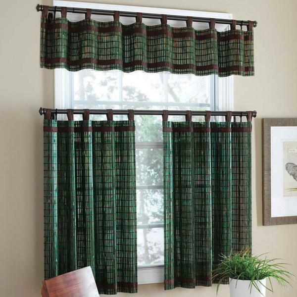 Eyelets on curtains - this is another proof that all genius is simple