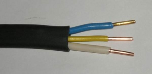 VVG brand wire is more expensive, but the insulation is more reliable
