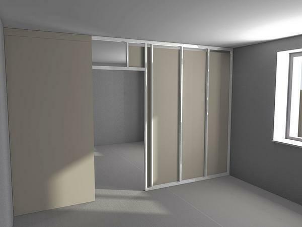 Tvar a velikost sádrokartonové dveří, obvykle závisí na velikosti a vlastnostech návrhu prostoru