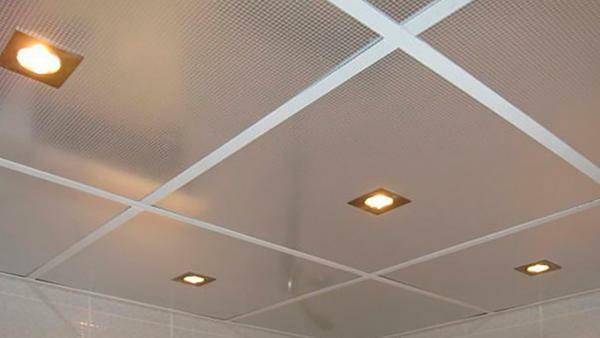 El techo en el baño de los paneles plásticos Photo: cómo hacer videos como su propia reparación de las manos de PVC de aluminio