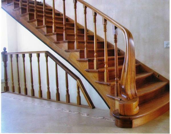 The correct height of the handrail ensures the safety and durability of the structure