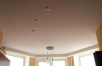 Acoustic stretch ceilings provide a high level of sound insulation, preventing the penetration of noise into the room