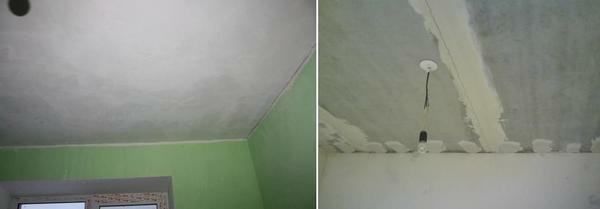 As a rule, if there are any irregularities on the ceiling, then there are two ways to eliminate them: the first is to stopper, the second one is to use a hinged structure for finishing the ceiling