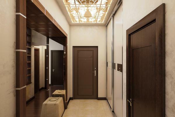 S pomočjo nasvetov oblikovanja lahko vizualno povečati prostor ozek hodnik