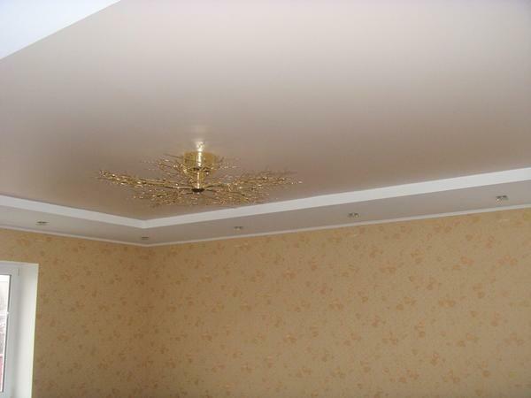 Upotreba mat boja za završnu obradu strop će se povećala nedostatke sakriti površinske