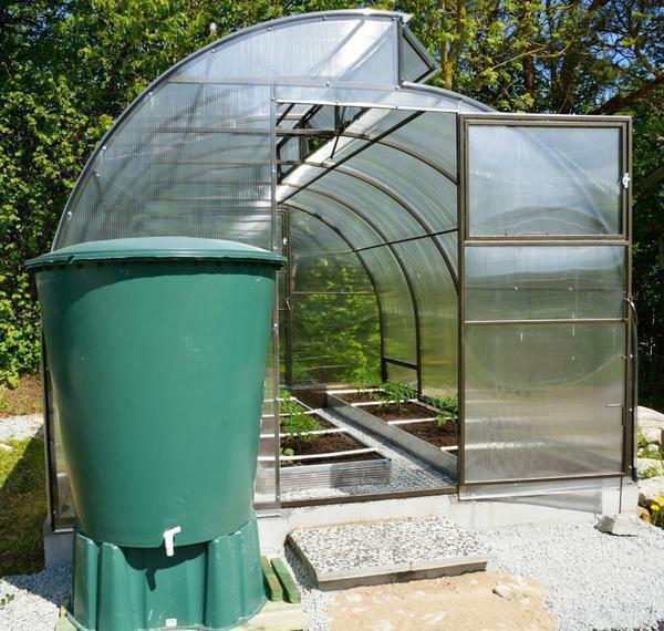 For our country, the arched modification of the Mitlajdera greenhouse is best adapted to snow loads