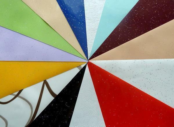Farver nedhængte lofter: tekstur i det indre, foto palet numre, den røde farveskala, farvevalg, hvordan man vælger farven lilla