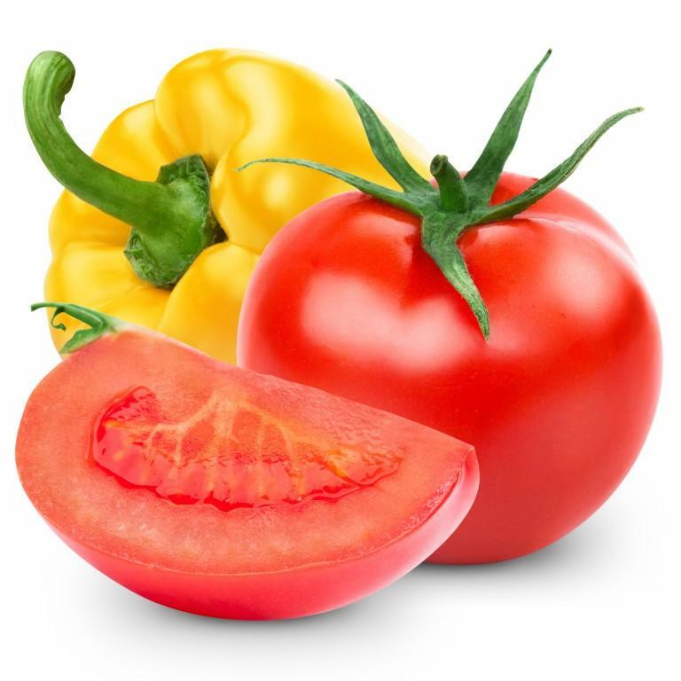 Peppers and tomatoes grow together well, because both belong to the group of nightshade cultures