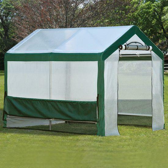 The main advantage of a tent greenhouse is the convenience in its transportation