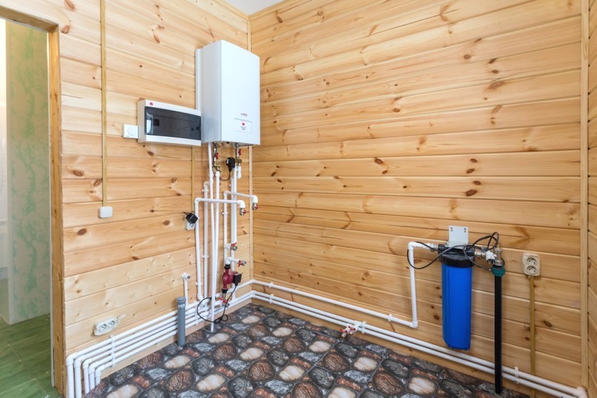 Luzem filtr wody w prywatnym domu