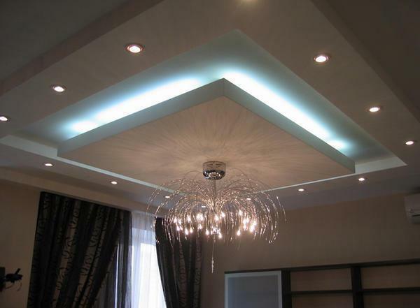 If the ceiling curve is not subject to leveling, then simply use a stretch ceiling
