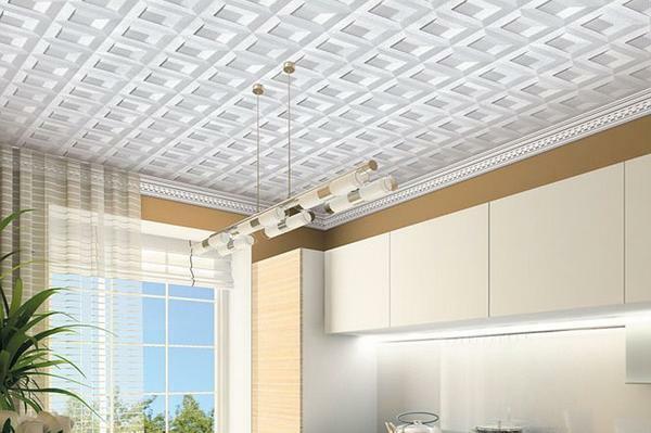 Fire safety and sound insulation are the main advantages of a foam tile ceiling tile