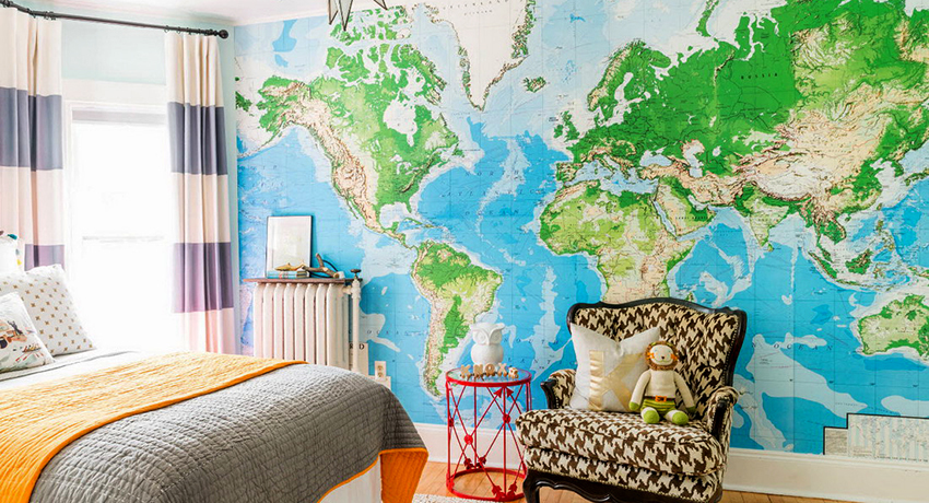 Mural in the nursery: the best way to revitalize the interior