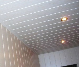The walls and ceiling are lined with MDF panels