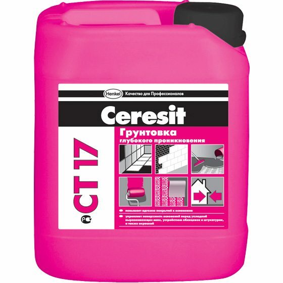 Ceresit CT 17 is a deep penetration primer