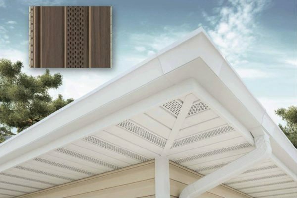 Soffits Roof overhangs not only protect from moisture, but also to give them an attractive appearance
