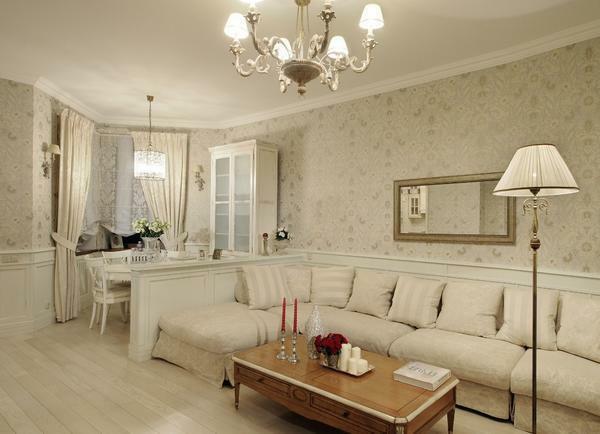 Hyvin valittu huonekalut, tekstiilit ja koriste tekee kodikas ja mukava olohuone rentoutumiseen