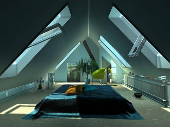 Design attic rooms