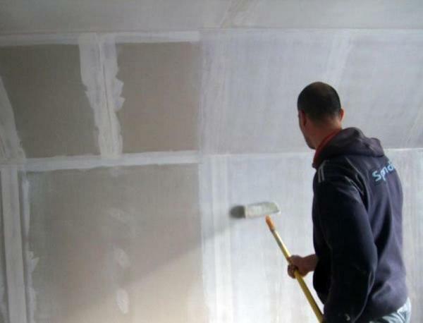The choice of plasterboard putty technology depends on how much the surface is smooth