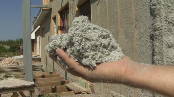 Ecowool - eco-friendly insulation based on cellulose