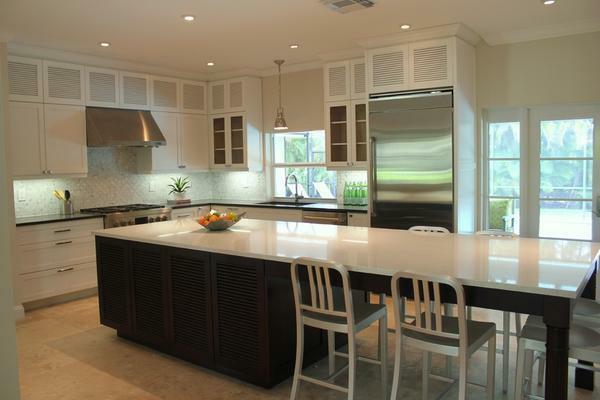 Kitchen island - the most rational variant of the organization of kitchen space