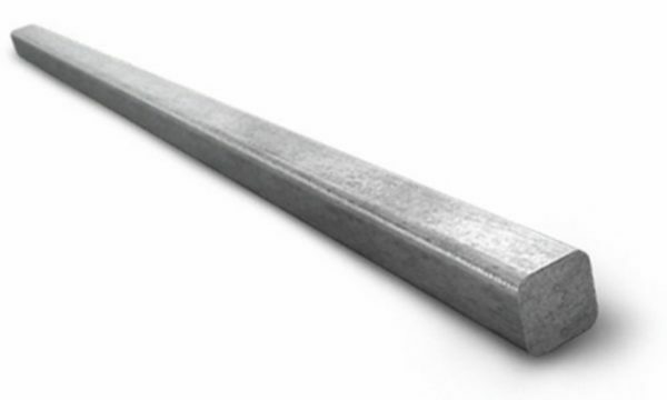 For cold forging rods are used with square and round section