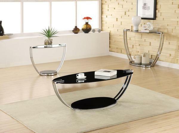 mesa de café original na sala de estar será capaz de enfatizar o interior