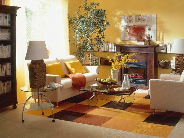 Living Design Salle: Photo intérieure de la pièce dans un appartement dans la maison, en particulier le réel, des règles individuelles