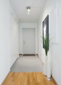 floor design in the hallway