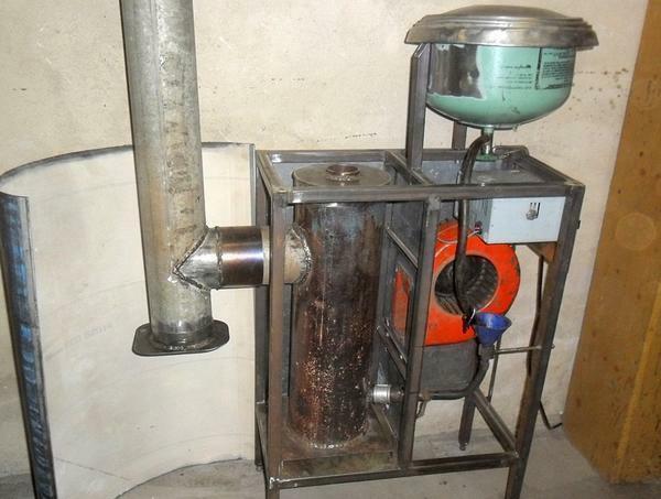 When using a turbojet for working out of a gas cylinder, it is necessary to observe fire safety rules