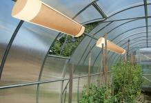 06 Maintaining optimum air temperature in the greenhouse