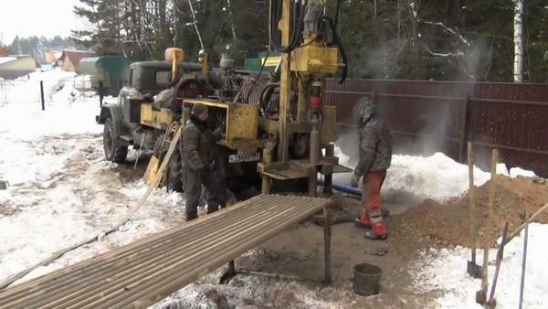 Drilling in winter is not only possible, but in some cases even more appropriate