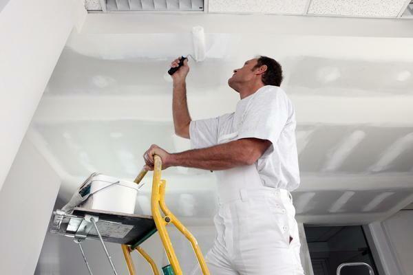 Painting is one of the simplest and most common ways to decorate a ceiling