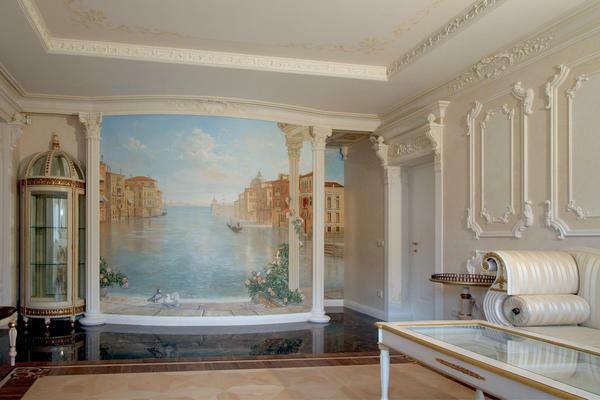 Frescos choose depending on the style of the room
