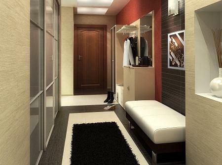 Thanks to a wide variety of styles, you can beautifully decorate the hallway, based on personal preferences