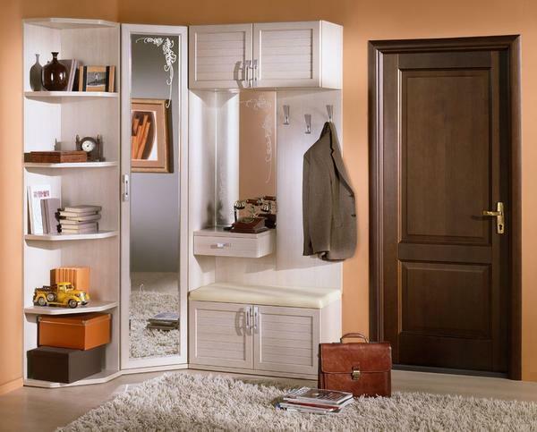 Šatní skříň v chodbě malé velikosti: malé kupé fotografie, malé chodbě, design a nápady pro mini Chruščova